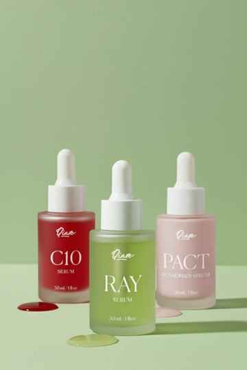Qiare Skincare Sets & Bundles – complete skincare kits for brightening, hydration, acne, and anti-aging.