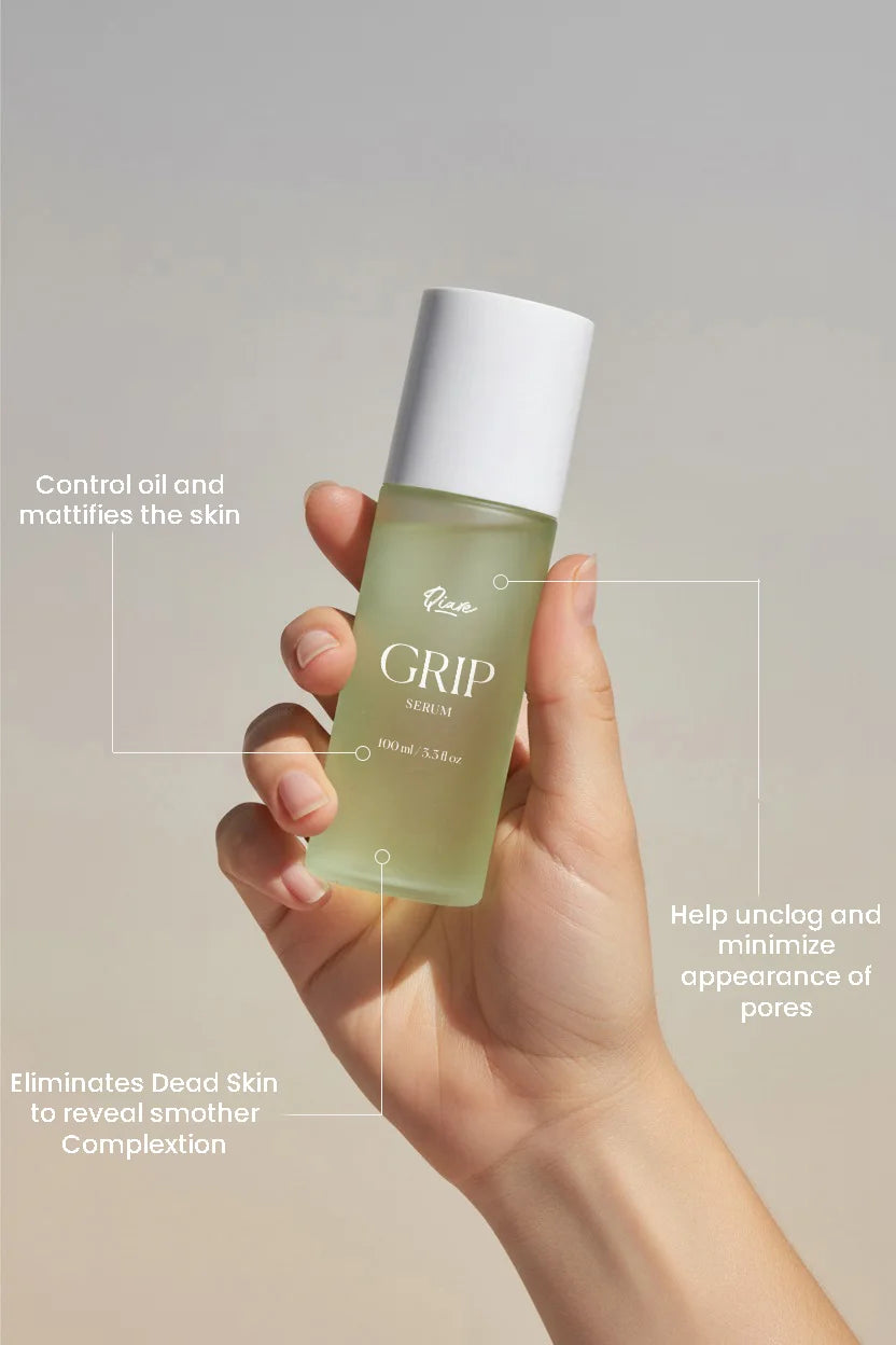QIARE Grip Balancing Toner with Zinc PCA, Niacinamide and Green Apple Extract
