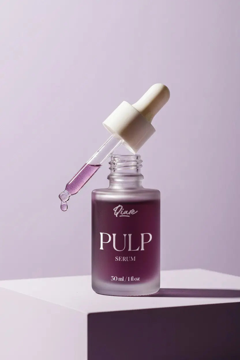 QIARE Pulp Hydrating Serum 30ml grape extract formula for all skin types